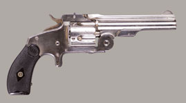 SMITH & WESSON 38 SINGLE ACTION FIRST MODEL 1876 "BABY RUSSIAN" REVOLVER
